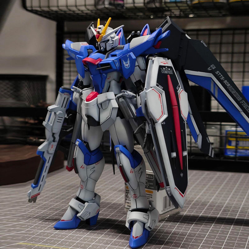 Bandai Gundam Rg - 1/144 HG 스케일 메카 플라스틱 모델