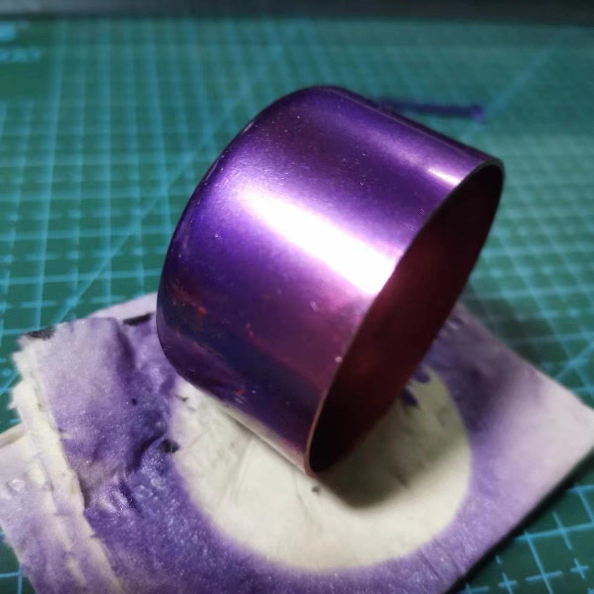 전기 도금 보라색 페인트 안료 전기 도금 색상 모델 색 - Metallic Spray Paint 리뷰 및 가격