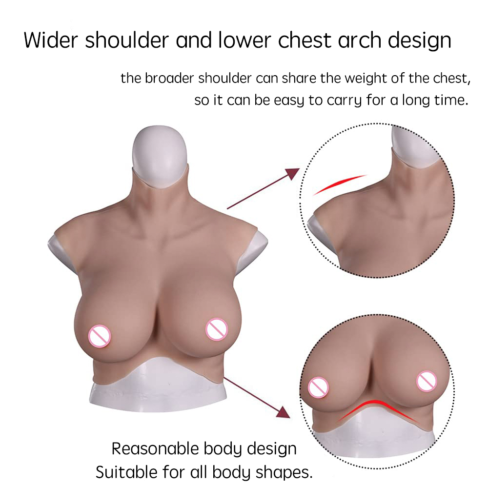 남성용 가짜 가슴 실리콘 필러, 인공 유방 형태, 남성 - Cosplay Prop Filler 리뷰 및 가격