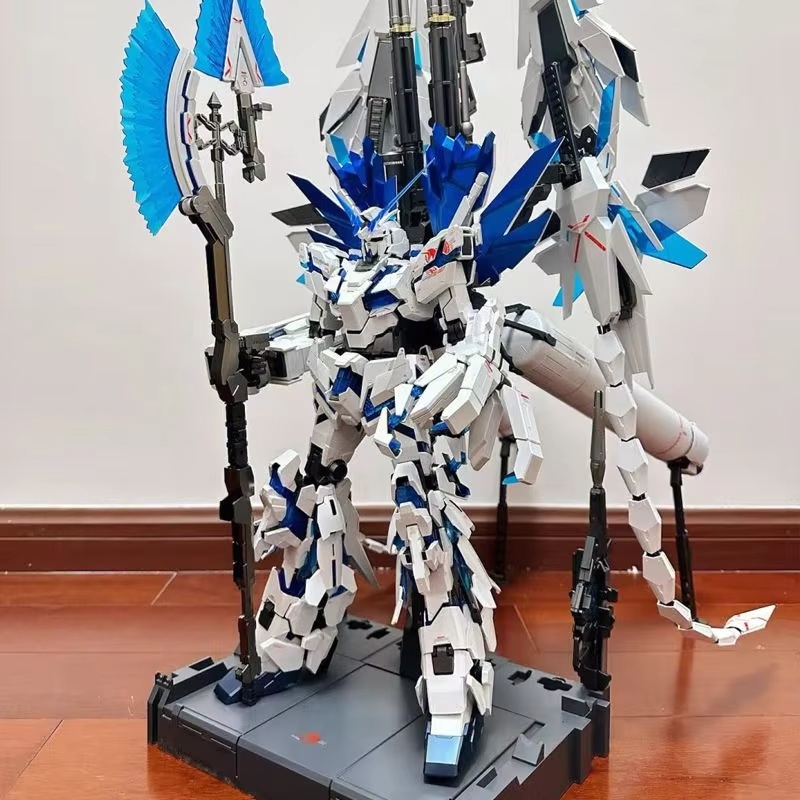 재고 있음 Hg 1/144 Rx-0 유니콘 디스트로이어 - Bandai Gundam Rg 리뷰 및 가격